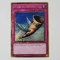 Horn of Heaven - PGL3-EN034 - Gold Secret Rare - NM/VLP - 1st ed - Yugioh - Image 1