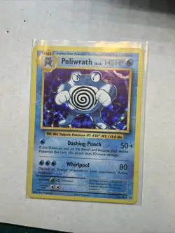Pokemon TCG Poliwrath Holo Rare Card 25/108 Evolutions LP - Image 1