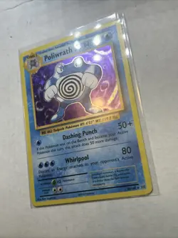 Pokemon TCG Poliwrath Holo Rare Card 25/108 Evolutions LP - Image 4