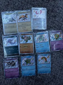 Shiny Pokemon Card Lot Of 10 All Cards NM/M No Duplicates - Image 1