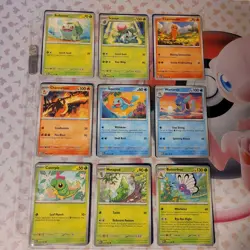 Pokemon Scarlet & Violet 151 Complete Common/Uncommon/Holo Rare Set-153 Cards - Image 2