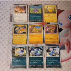 Pokemon Scarlet & Violet 151 Complete Common/Uncommon/Holo Rare Set-153 Cards - Image 4