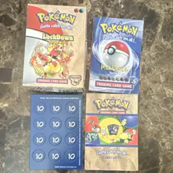 Pokemon Fossil Theme Deck Rulebook Damage Counters Opened, 52 cards - Image 1
