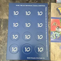 Pokemon Fossil Theme Deck Rulebook Damage Counters Opened, 52 cards - Image 5