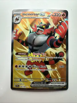 Pokemon TCG Incineroar EX Holo Ultra Rare Card 187/162 Temporal Forces - Image 5