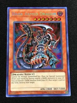 Yugioh Dark Armed Dragon LCKC-EN068 SECRET (NM) - Image 1