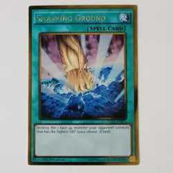 Smashing Ground - PGL2-EN075 - NM - 1st ed - Gold Rare - Yugioh - Image 1