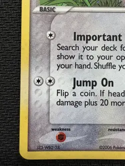 Pokemon TCG Skitty EX Legend Maker 64/92 Reverse Holo Stamped LP Excellent Card - Image 5