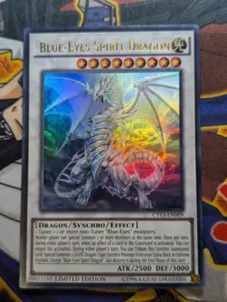 Blue-Eyes Spirit Dragon - CT13-EN009 - Ultra Rare - Limited Edition Yugioh MP - Image 1
