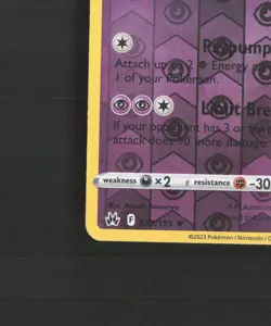 Mewtwo 059/159 Crown Zenith Reverse Holo Rare Pokemon Card NM - Image 5