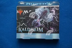 Magic the Gathering Kaldheim Collector Booster Box 12 packs (180 cards) sealed - Image 1