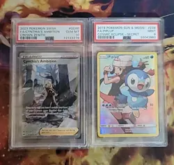 Graded PSA pokemon cards lot (2 graded cards) - Image 1