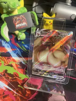 Eevee VMAX SWSH087 SWSH: Sword & Shield Promo Card *read desc on condition - Image 1