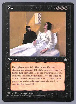 Pox - Ice Age (ICE) MTG - Image 1