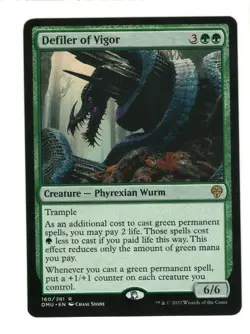 MTG Defiler of Vigor Dominaria United Magic The Gathering TCG - Image 1