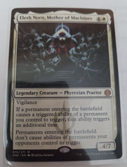 MTG, Elesh Norn, Mother of Machines-Phyrexia: All Will Be One Regular NM - Image 1