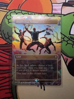 1x Multiversal Passage Borderless NM Unplayed SPM Magic MTG Standard EDH x1 - Image 1