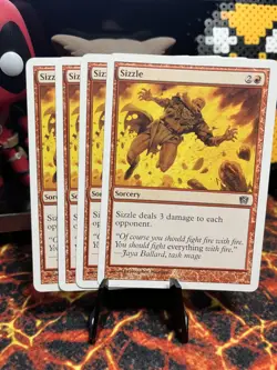 MTG - Sizzle - 224 - C - Eighth Edition - REGULAR (x4) - Image 1