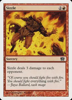 4x Sizzle - LP - 8th/9th Edition - SPARROW MAGIC mtg - Image 1