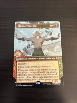 Magic: The Gathering (MTG) - Bumi, Unleashed (Showcase) - (TLA) - Image 1