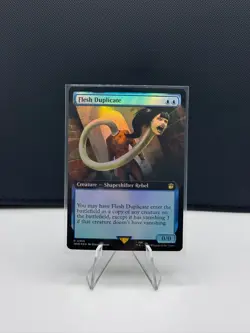 Flesh Duplicate (Extended Art) Universes Beyond: Doctor Who Foil - Image 1