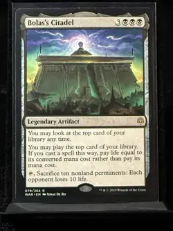 BOLAS'S CITADEL #079 - MTG - MAGIC THE GATHERING - WAR OF THE SPARK - RARE - Image 1
