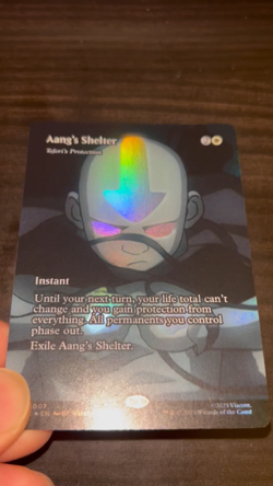 MTG - FOIL Aang's Shelter - Teferi's Protection (Borderless) - (TLE) - Image 2
