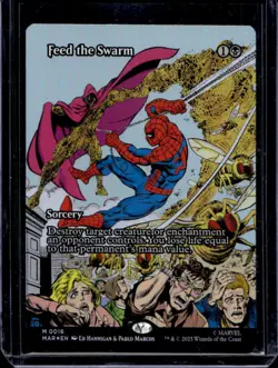 2025 Magic MTG Marvel Universe Eternal-Legal Feed Swarm Rare #0016 - Image 1