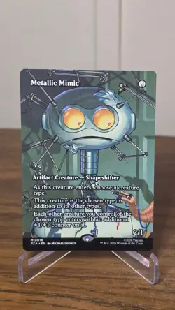 Metallic Mimic (Borderless) M Teenage Mutant Ninja Turtles Source Material 16 NM - Image 1