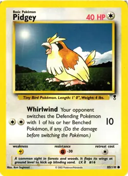 Pokemon TCG Pidgey 85/110 Legendary Collection Common VLP - Image 1