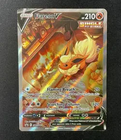 Flareon V SWSH Black Star Promo #SWSH179 Pokemon Card TCG NM/MINT - Image 1