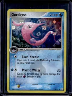 2004 Pokemon EX Hidden Legends Gorebyss Reverse Holo #18/101 - Image 1