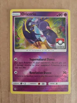Oricorio 56/145 Pokemon League Reverse Holo Promo NM-Mint See Pictures - Image 1