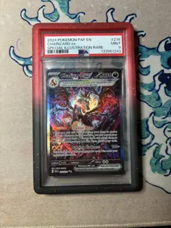Pokemon TCG Charizard EX Scarlet & Violet Paldean Fates Holo Card 234/091 PSA 9 - Image 1