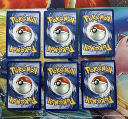Vintage Pokemon Card Lot Reverse Holo Fire Unseen Forces Deoxys Cleffa - Image 2