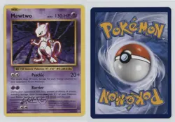 Mewtwo Holo Pokemon XY Evolutions 20th Anniversary #51 - Image 3