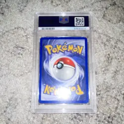 Pokemon Machamp 1st Edition Shadowless 8/102 Holo Base Set PSA 3 1999 - Image 2