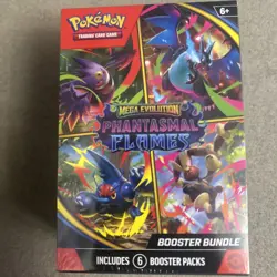 Pokemon TCG Mega Evolution Phantasmal Flames Booster Bundle SEALED NEW - Image 5