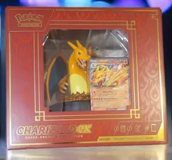 Pokemon TCG Charizard ex Super Premium Collection Box Sealed - Gift- Collectible - Image 1