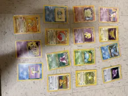 Vintage Pokemon Card Lot (Base, Jungle, Fossil, and Tops) - Image 1