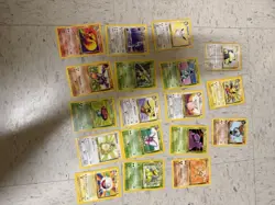Vintage Pokemon Card Lot (Base, Jungle, Fossil, and Tops) - Image 2