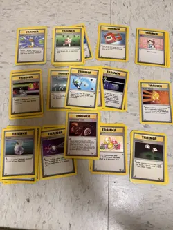 Vintage Pokemon Card Lot (Base, Jungle, Fossil, and Tops) - Image 4
