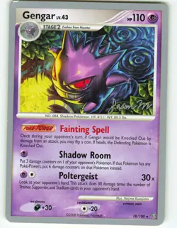 Gengar - World Championships 2009 - 18/100 Stormfront - Pokemon TCG - Image 1