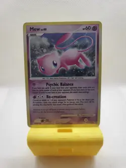 MEW LV.40 2007 POKEMON D & P SECRET WONDERS RARE HOLO 15/132 HP - Image 1