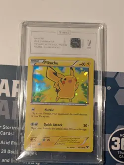 Pikachu 42/146 CGC 9 2014 LEGO Movie Exclusive Promo Pokemon - Image 1