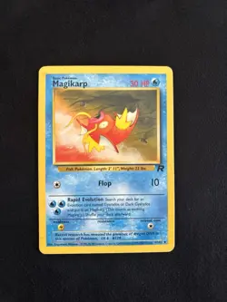 Magikarp 47/82 Team Rocket Regular Pokemon TCG - MP - Image 1