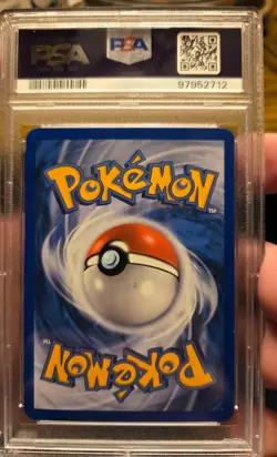 2005 POKEMON EX UNSEEN FORCES #110 TYPHLOSION EX-HOLO PSA 9 MINT - Image 3