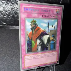 Yu-Gi-Oh Imperial Order PSV-104 Secret Rare Card - Image 1