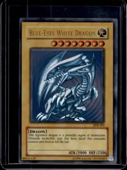 2002 Yu-Gi-Oh! Starter Deck: Kaiba Blue-Eyes White Dragon #SDK-001 - Image 1