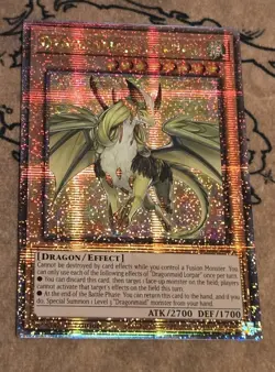 Yugioh Dragonmaid Lorpar RA03-EN022 1st Edition Quarter Century Secret Rare NM - Image 1